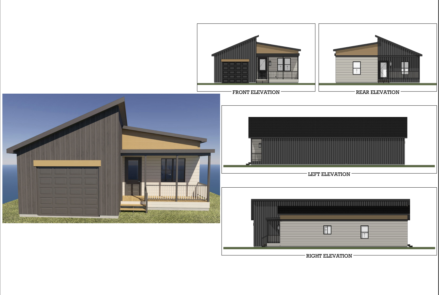 The Ridgeline ADU - Modern unit with garage